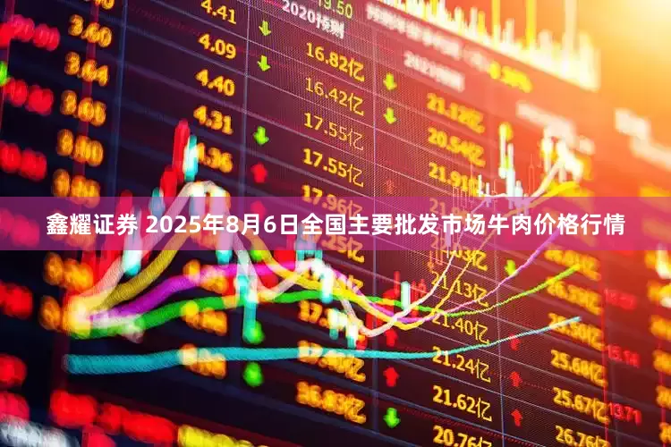 鑫耀证券 2025年8月6日全国主要批发市场牛肉价格行情